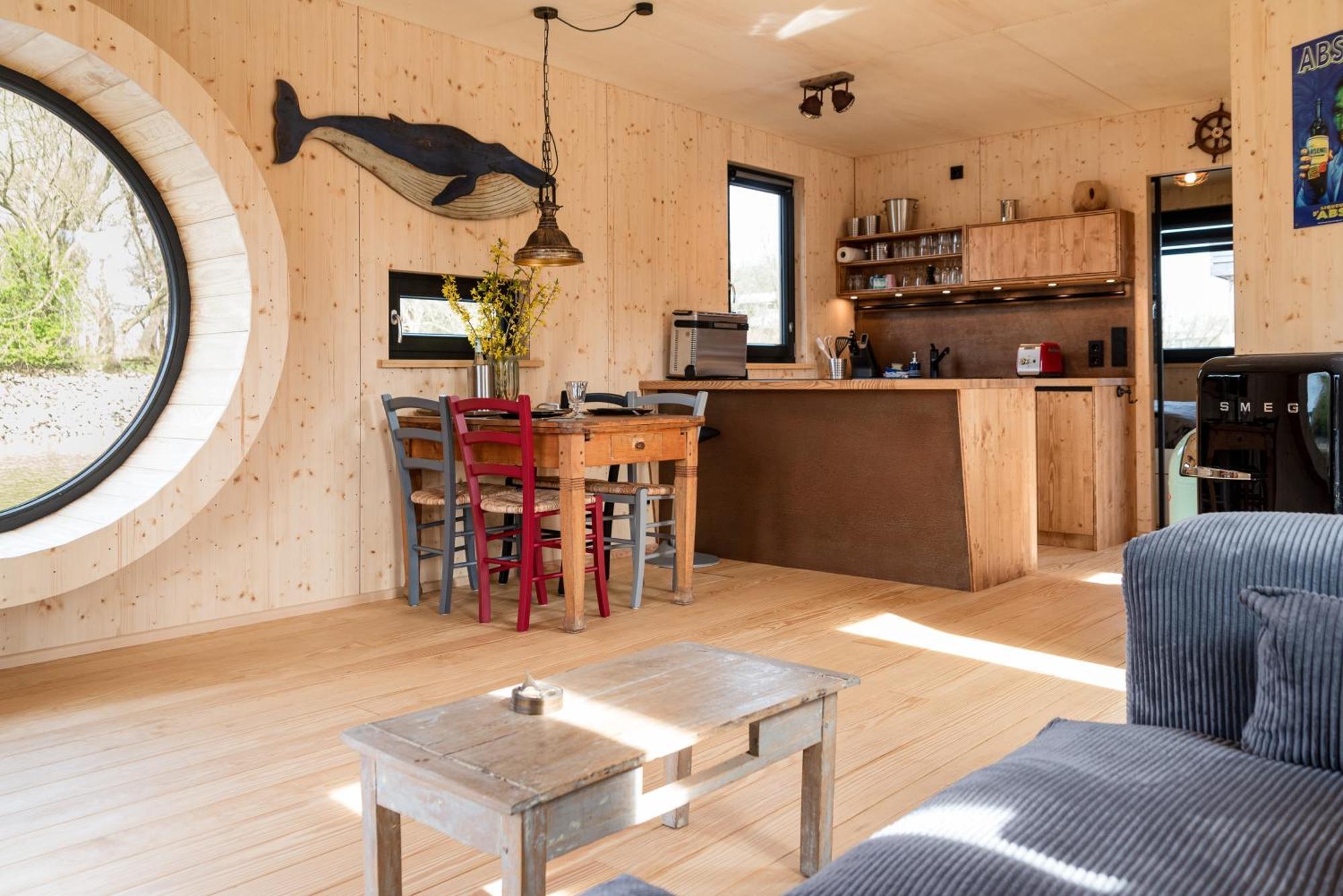 Komfort-Hausboot Diva Mit Kamin Hamburk Exteriér fotografie